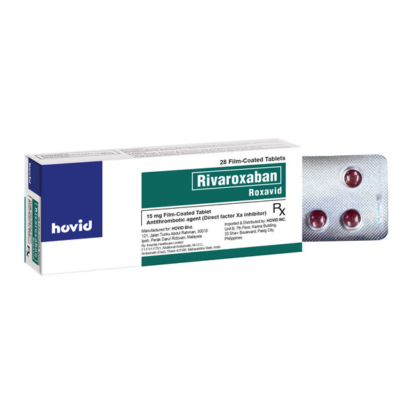 Roxavid 15mg Film-Coated Tablet