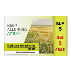 Ricam 10mg Promo Pack 5 Tabs Free 2 tabs